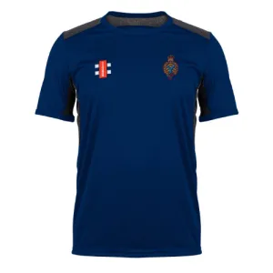 ABERDARE C.C. Adult's Navy Pro Performance S/S Tee Shirt-Senior