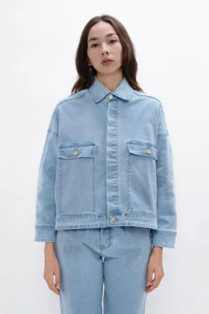 Arizona - Sustainable Denim Jacket - Sky