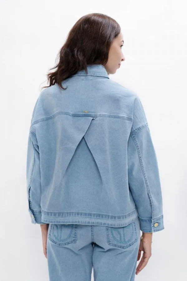 Arizona - Sustainable Denim Jacket - Sky