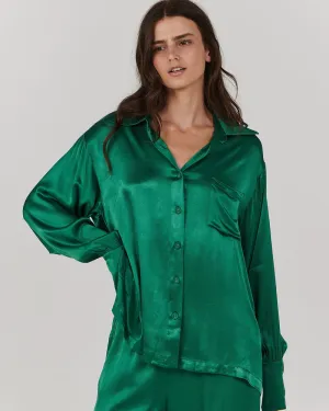 Bailee Shirt Emerald Green