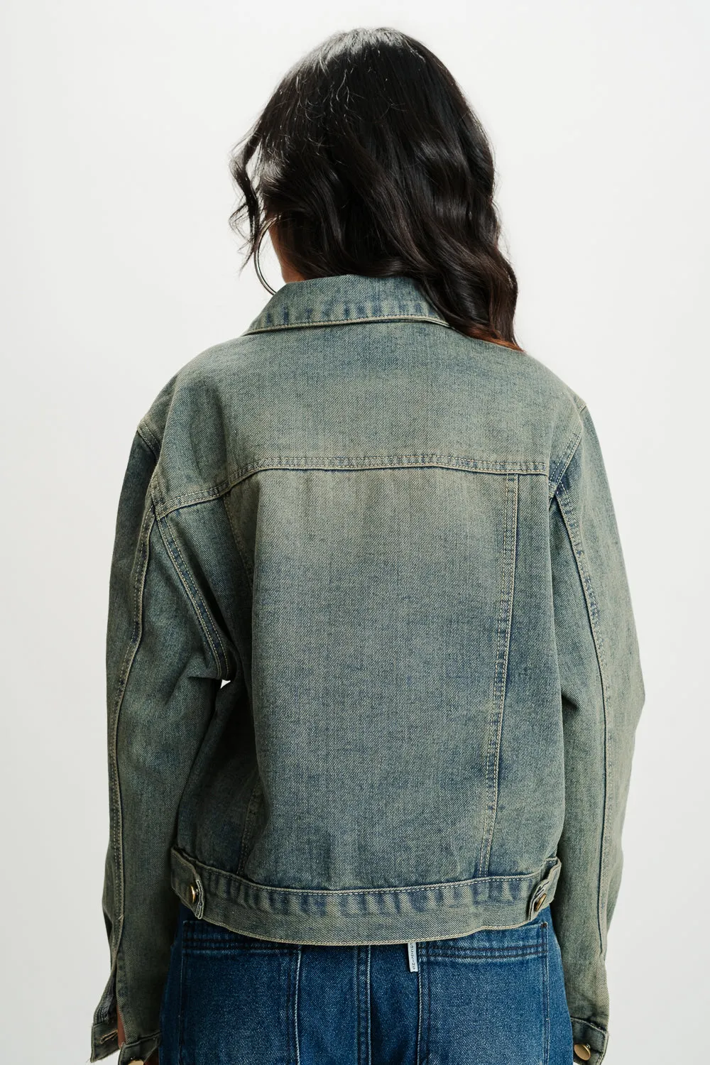 Button Me Up Denim Jacket