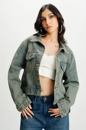 Button Me Up Denim Jacket