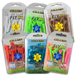 Champ Fly Tees 2.75 Plastic Golf Tees