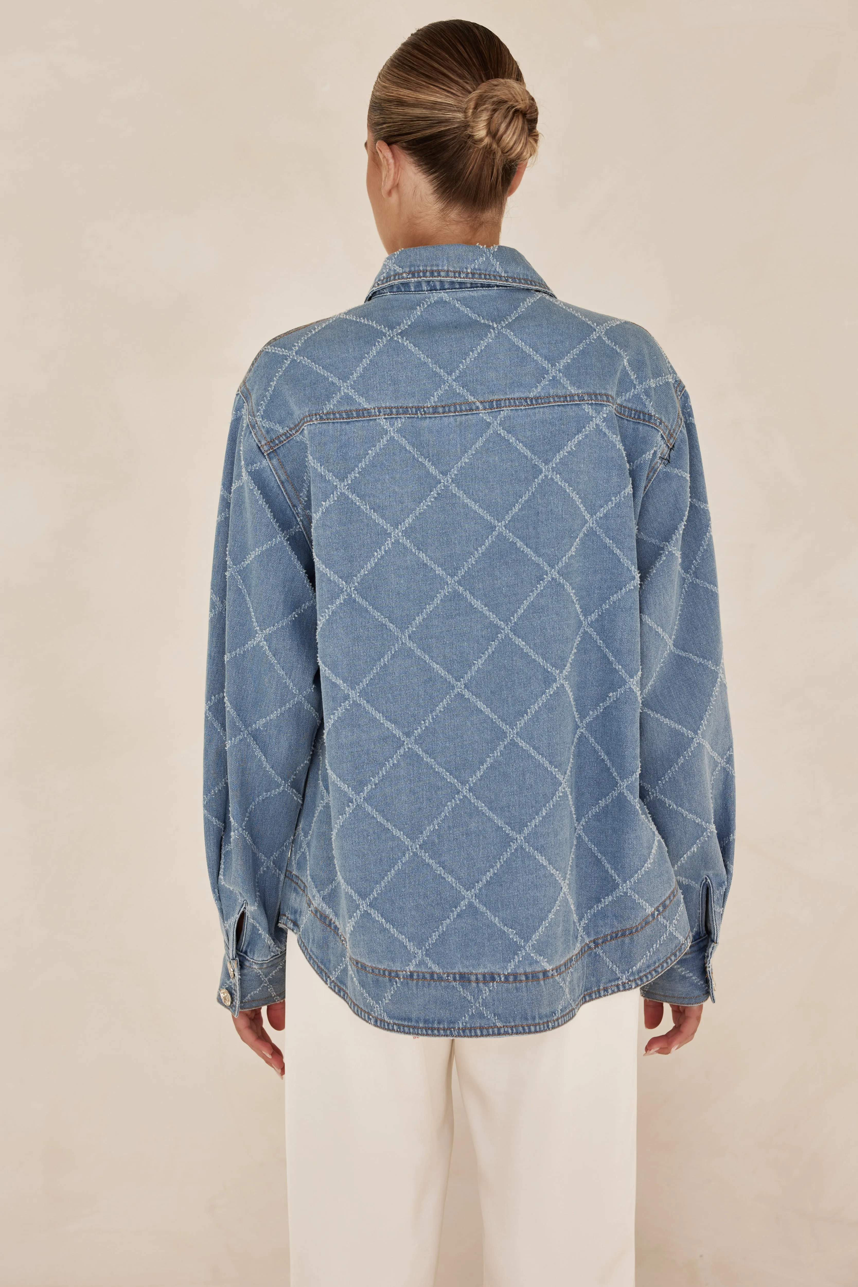 Courtney Denim Shirt (Blue)