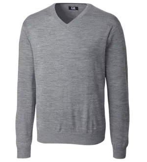 Cutter & Buck Douglas Washable Merino Blend V-neck Sweater