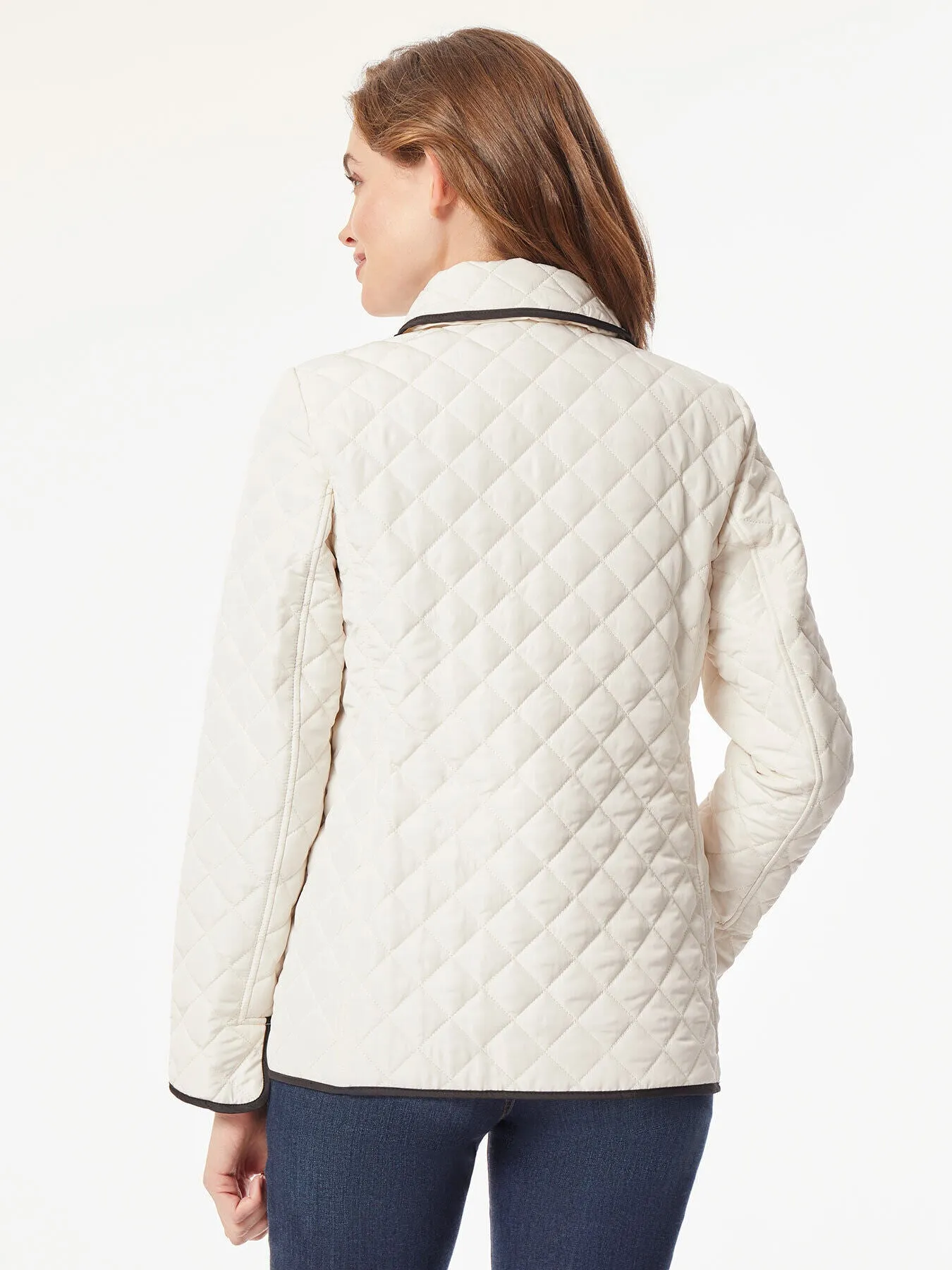 Five-Button Quilted Jacket