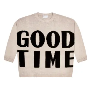 Good Times Oversized Cotton Sweater