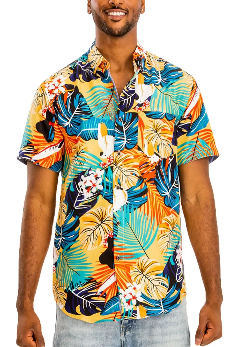 HAWAIIAN BUTTON DOWN SHIRT