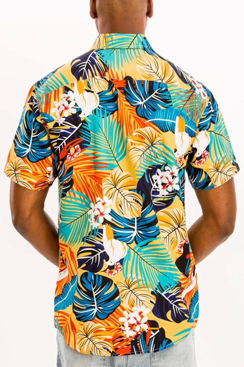 HAWAIIAN BUTTON DOWN SHIRT