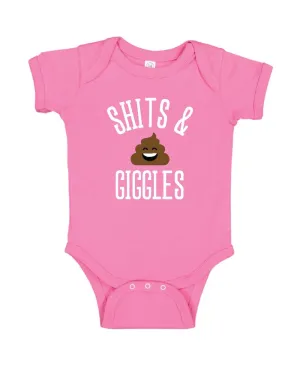 INK "Shits & Giggles" Baby Onesie - Pink