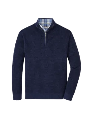 Kitts Twisted 1/4 Zip Navy