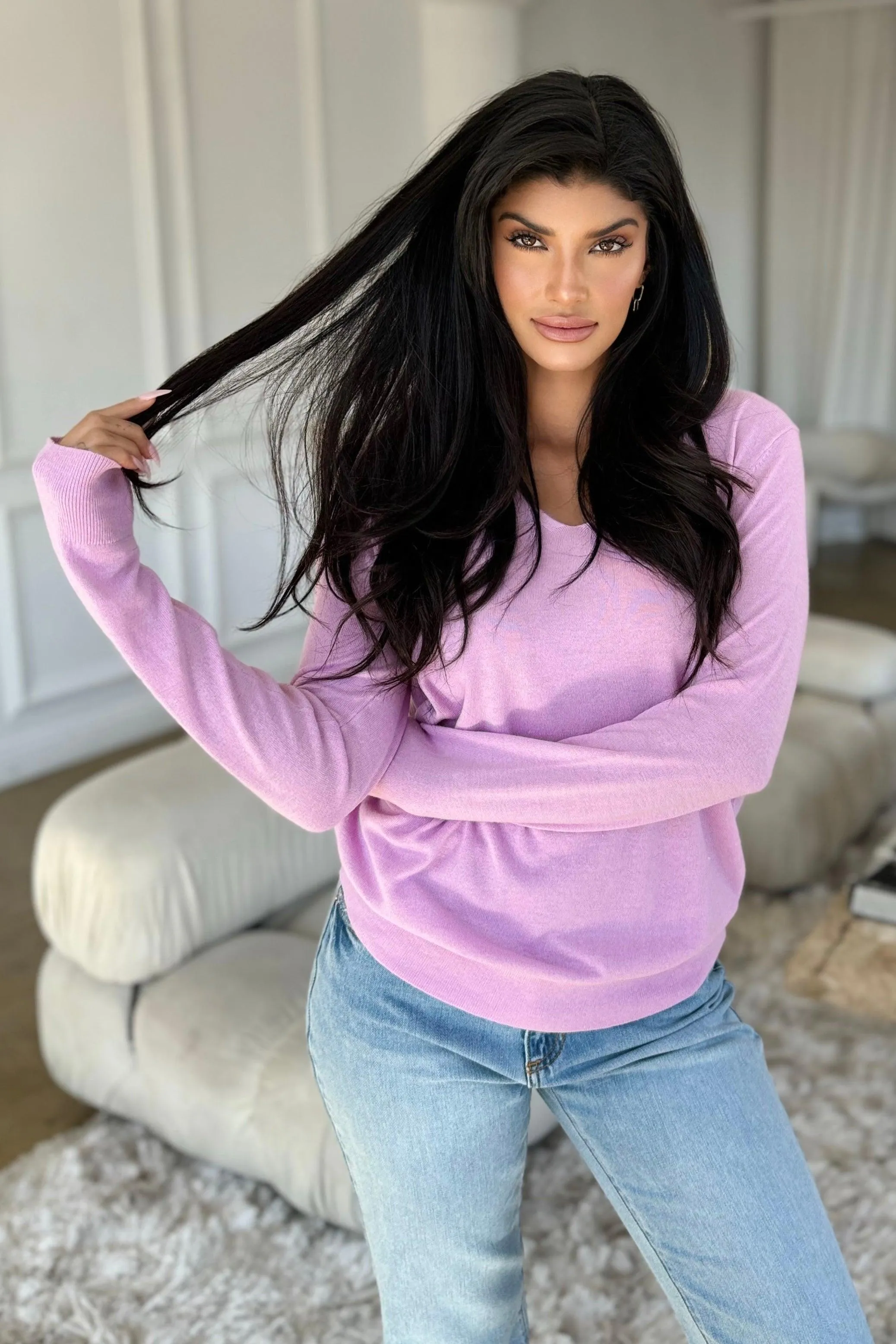 LILAC SWEATER