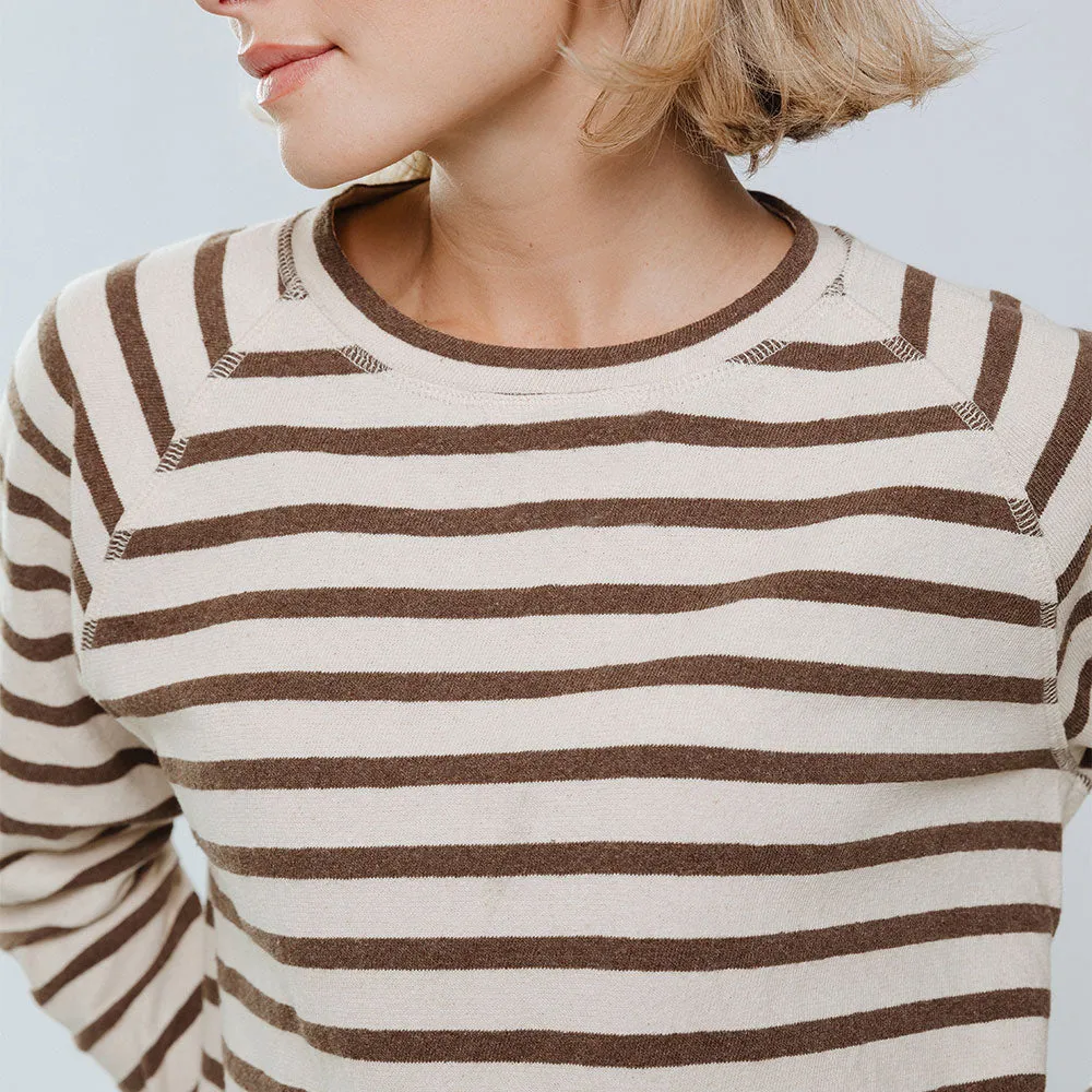 Nantucket Striped Crew, Coffee