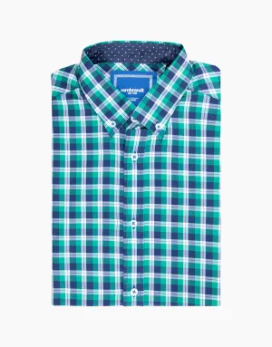 Ohope Green Check Shirt